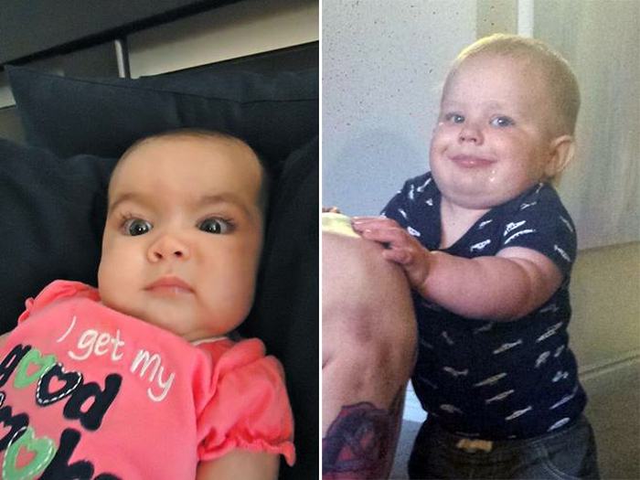 Babies Make The Funniest Faces When They Poop (15 pics)