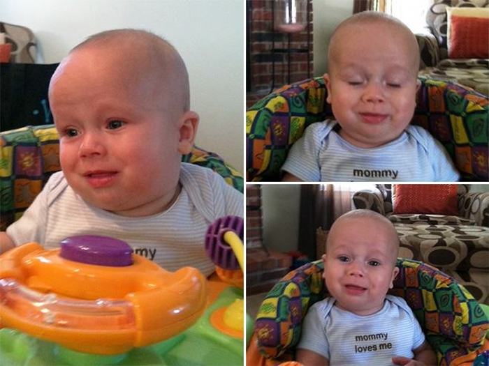 Babies Make The Funniest Faces When They Poop (15 pics)