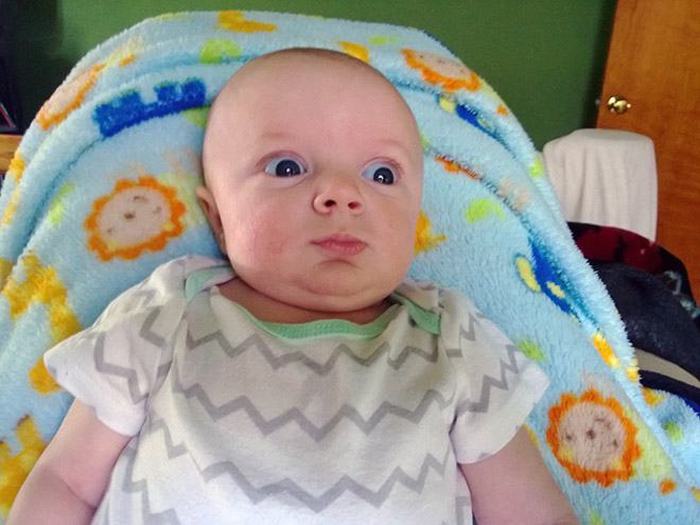 Babies Make The Funniest Faces When They Poop (15 pics)