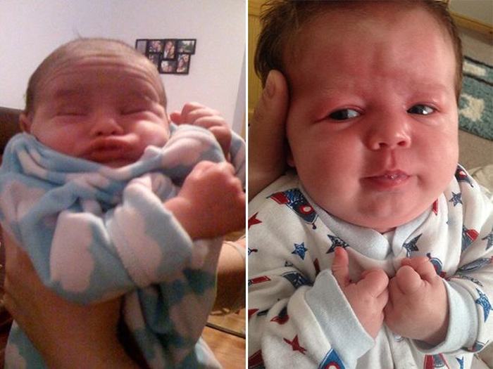 Babies Make The Funniest Faces When They Poop (15 pics)