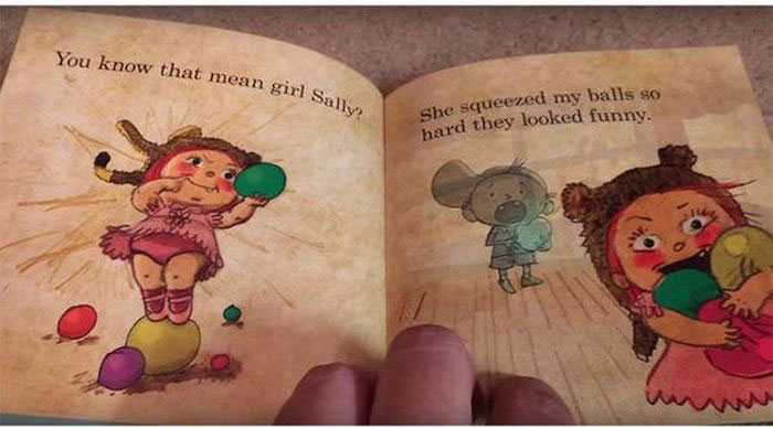 This Children's Book About Balls Is Definitely Not Appropriate For Kids (8 pics)