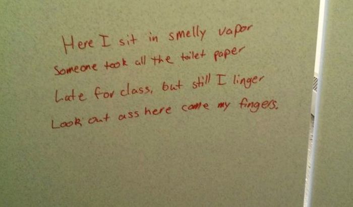 Bathroom Graffiti Masterpieces That Are True Works Of Art (16 pics)