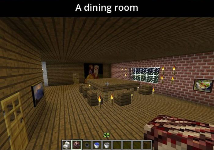 Girl With Autism Creates Incredible Kingdom In Minecraft (58 pics)
