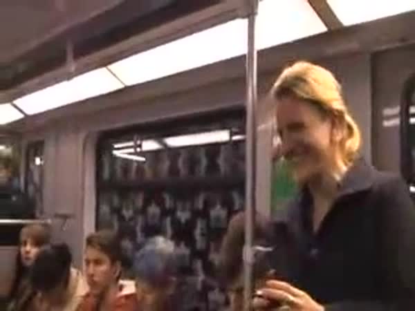Contagious Subway Laughter