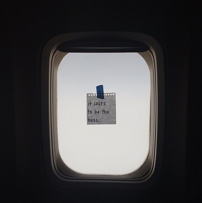 Awesome Flight Attendant Leaves Inspirational Notes For Her Passengers (19 pics)