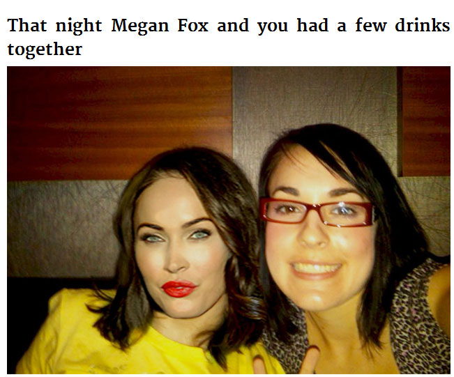 This Artist Replaces Your Exes With Celebrities In Old Photos (5 pics)