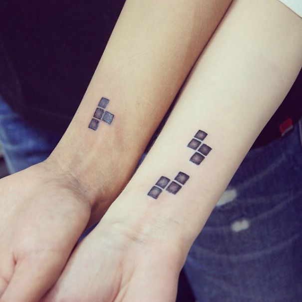 These Brave Couples Decided To Ditch The Wedding Rings And Get Tattoos Instead (25 pics)