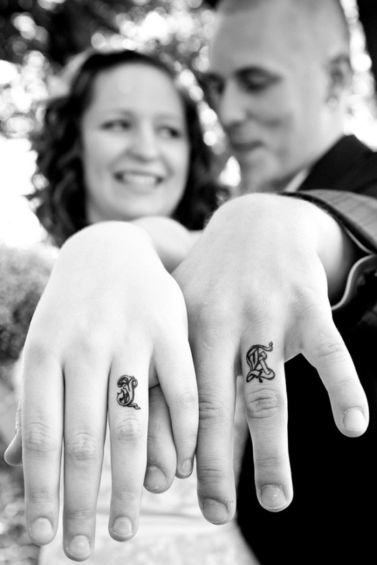 These Brave Couples Decided To Ditch The Wedding Rings And Get Tattoos Instead (25 pics)