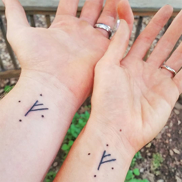 These Brave Couples Decided To Ditch The Wedding Rings And Get Tattoos Instead (25 pics)