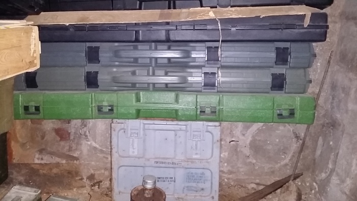 Secret Room In New House Is Loaded With Ammo (14 pics)