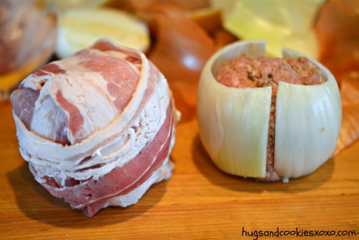 How To Make Bacon Wrapped Onion Bombs (5 pics)