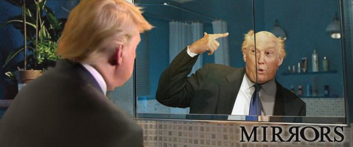 Donald Trump In Famous Horror Movie Scenes Is The Scariest Thing Ever (12 pics)