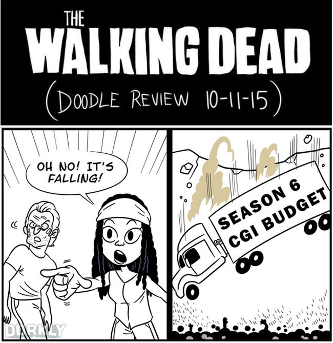 9 Doodles That Perfectly Sum Up The Walking Dead Season 6 Premiere (9 pics)