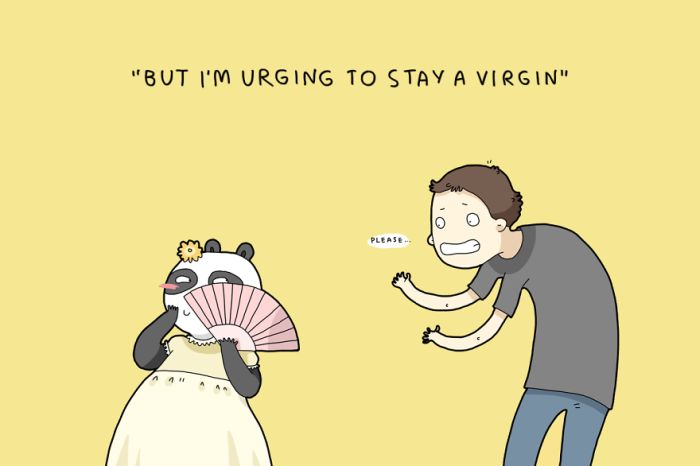 Excuses Pandas Give When They Don't Want To Have Sex (12 pics)