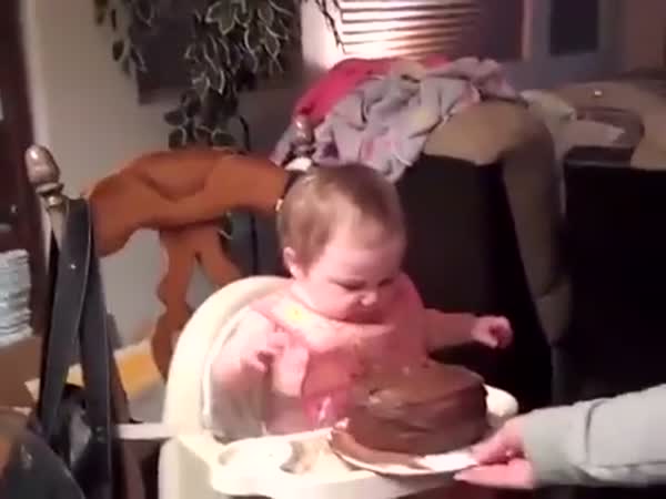 Baby And Cake