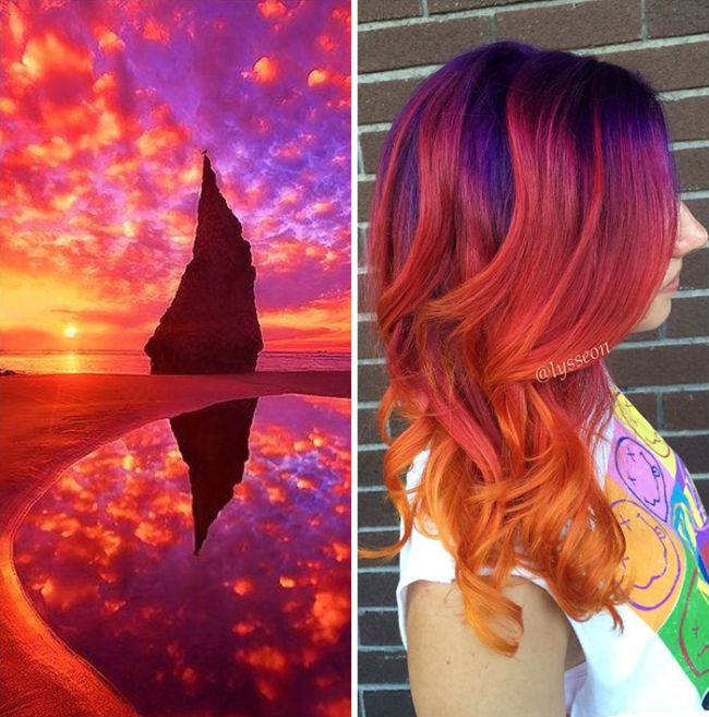 This Galaxy Hair Trend Is Taking Over The Universe (16 pics)