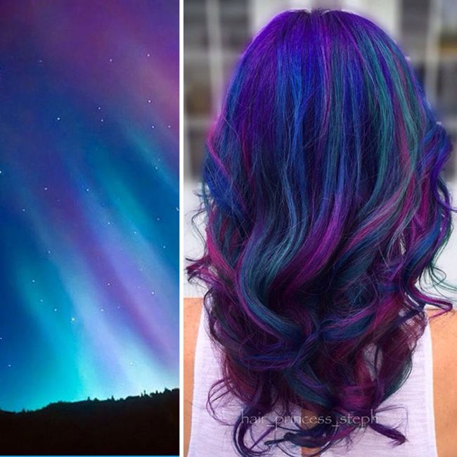 This Galaxy Hair Trend Is Taking Over The Universe (16 pics)