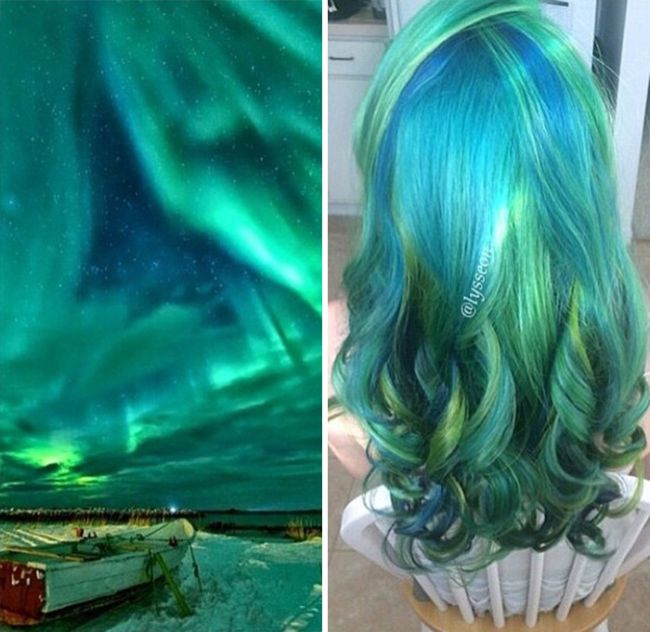 This Galaxy Hair Trend Is Taking Over The Universe (16 pics)