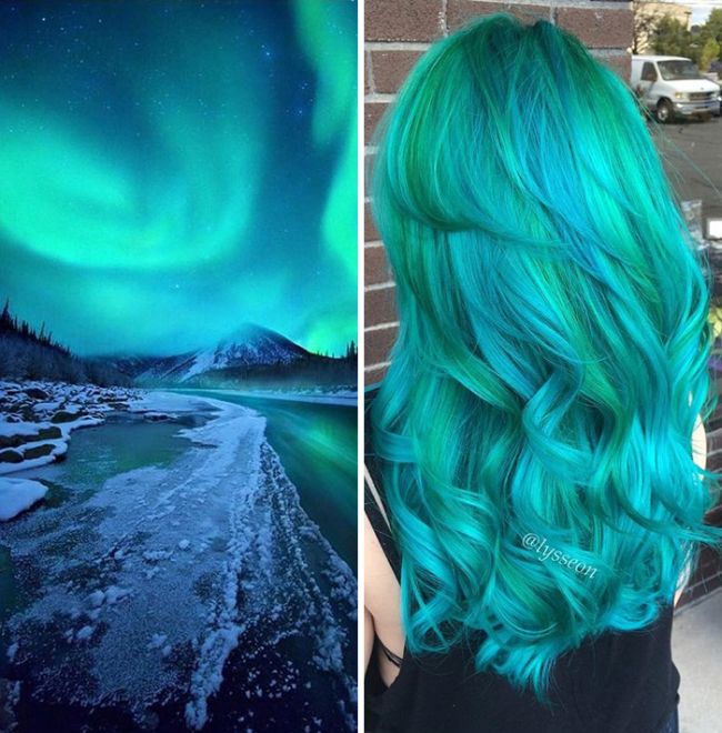 This Galaxy Hair Trend Is Taking Over The Universe (16 pics)