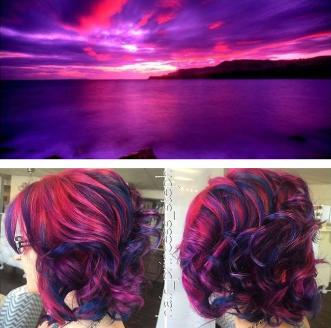 This Galaxy Hair Trend Is Taking Over The Universe (16 pics)