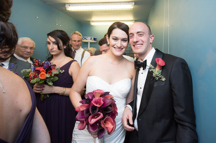 This Wedding Party Get Trapped In An Elevator But Just Kept Partying (8 pics)