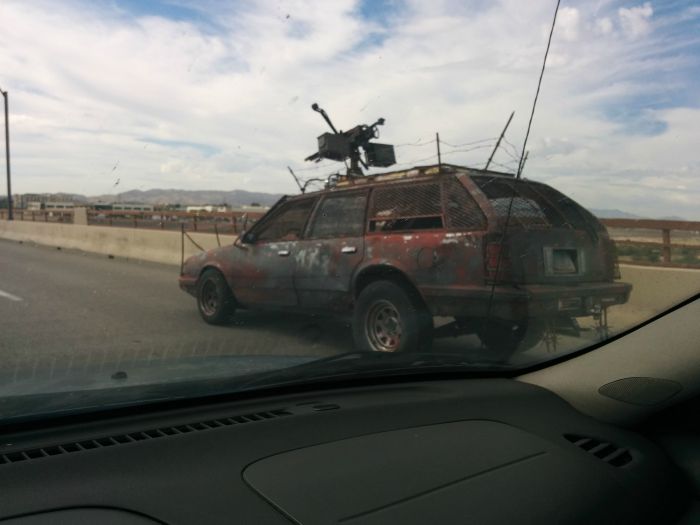 This Mad Max Style Car Is Roaming The Streets (8 pics)