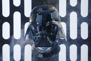 It Turns Out That Darth Vader's Helmet Makes An Awesome Disco Ball (10 pics)