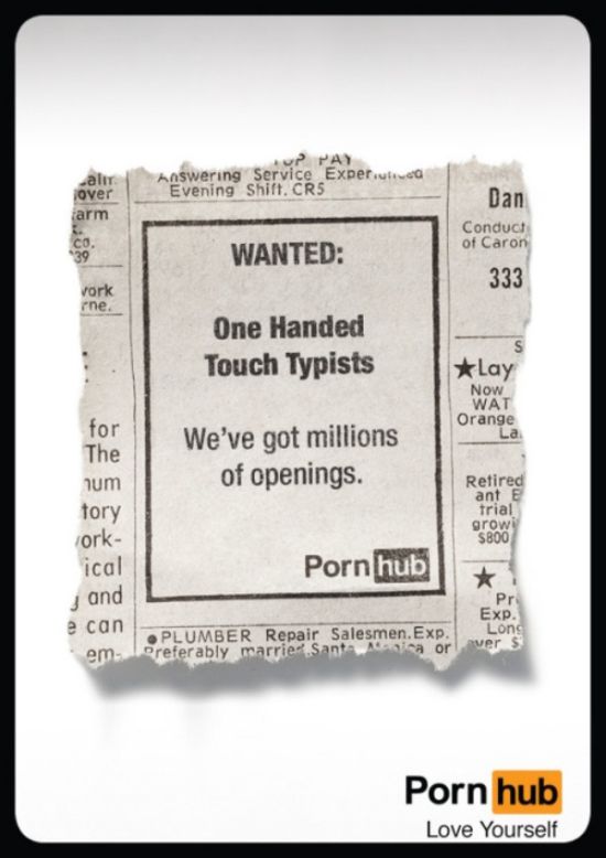 Attention Grabbing Advertisements From Pornhub (23 pics)