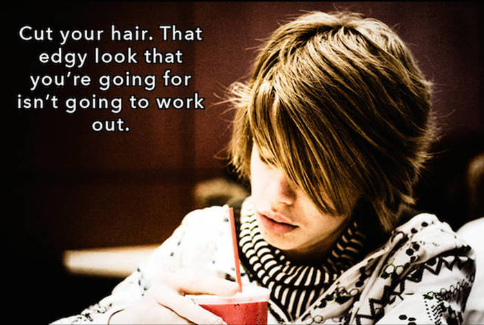 People Reveal What They Would Tell Themselves If They Could Go Back in Time (16 pics)