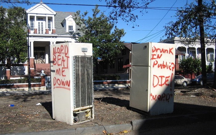 Orphaned Refrigerators Left Behind By Hurricane Katrina (11 pics)
