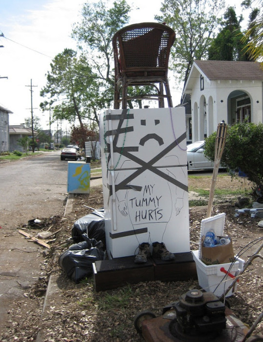 Orphaned Refrigerators Left Behind By Hurricane Katrina (11 pics)
