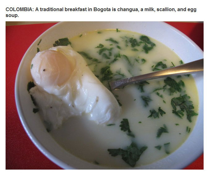 What Countries Around The World Eat For Breakfast (27 pics)