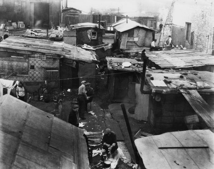 Hooverville in Central Park During The Great Depression (26 pics)