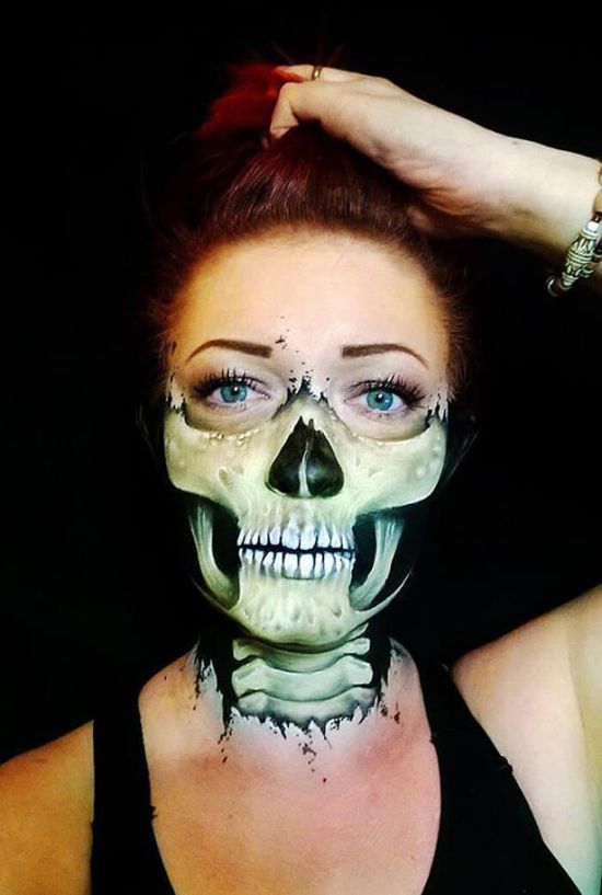 Artist Uses Makeup To Create Creepy Monsters For Halloween (23 pics)