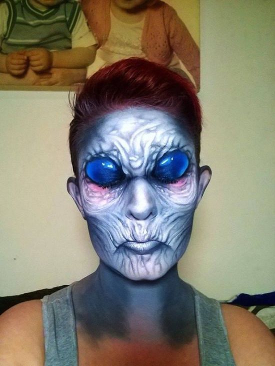 Artist Uses Makeup To Create Creepy Monsters For Halloween (23 pics)