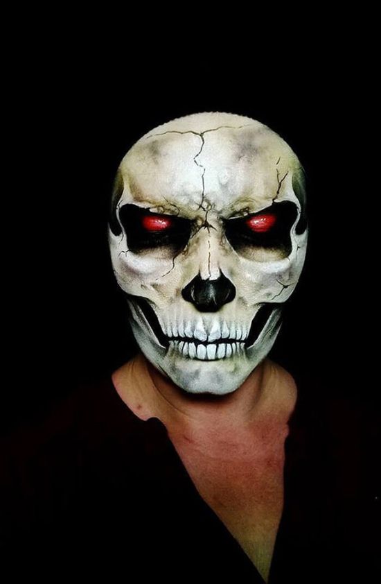 Artist Uses Makeup To Create Creepy Monsters For Halloween (23 pics)