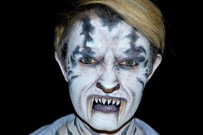 Artist Uses Makeup To Create Creepy Monsters For Halloween (23 pics)
