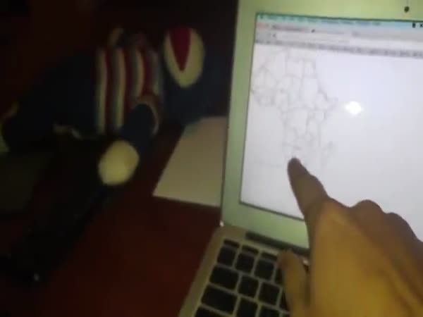 Little Boy Knows Geography