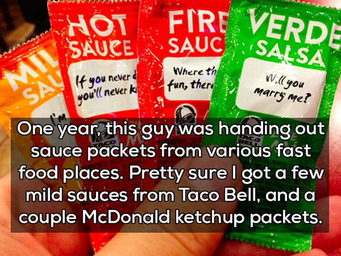 Trick Or Treaters Reveal The Strangest Things They've Received On Halloween (11 pics)