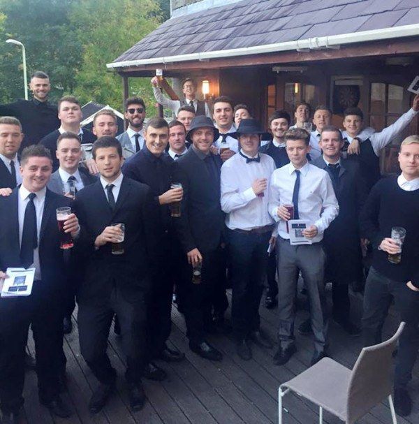 Friends Hold A Funeral For Man They Lost To A Relationship (8 pics)