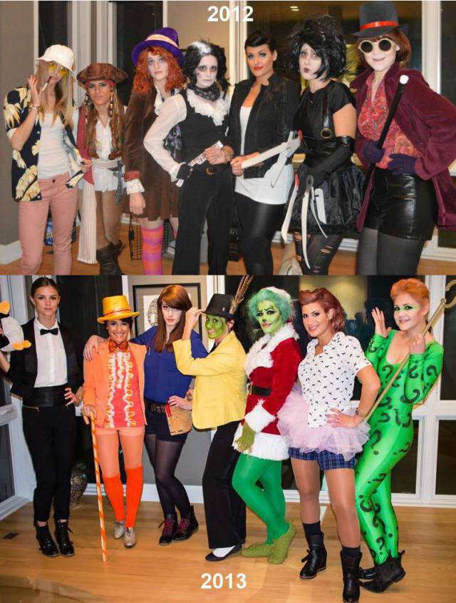 People Who Got Into The Halloween Spirit With Group Costumes (26 pics)