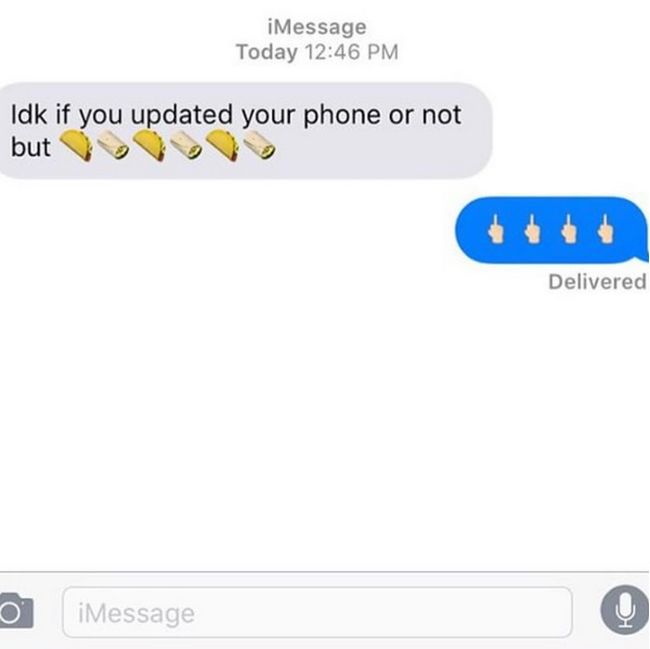 That Awkward Moment When You Get A Text From Your Ex (17 pics)