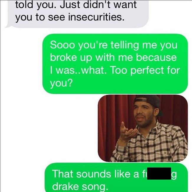 That Awkward Moment When You Get A Text From Your Ex (17 pics)