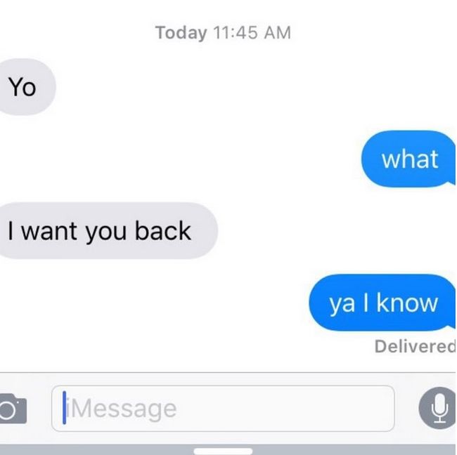 That Awkward Moment When You Get A Text From Your Ex (17 pics)
