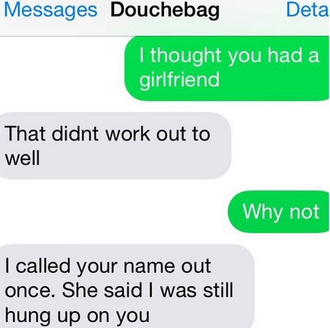 That Awkward Moment When You Get A Text From Your Ex (17 pics)