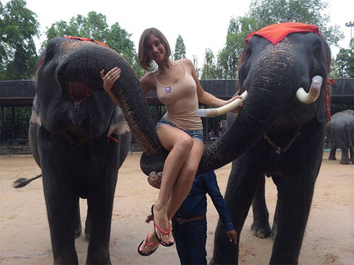 This Busty Babe Is Boycotting Bras For Good (8 pics)