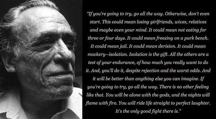 A Tribute To Charles Bukowski And His Way With Words (17 pics)