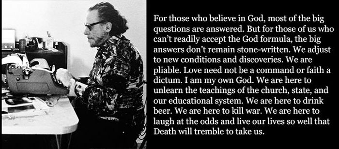 A Tribute To Charles Bukowski And His Way With Words (17 pics)
