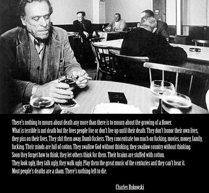 A Tribute To Charles Bukowski And His Way With Words (17 pics)