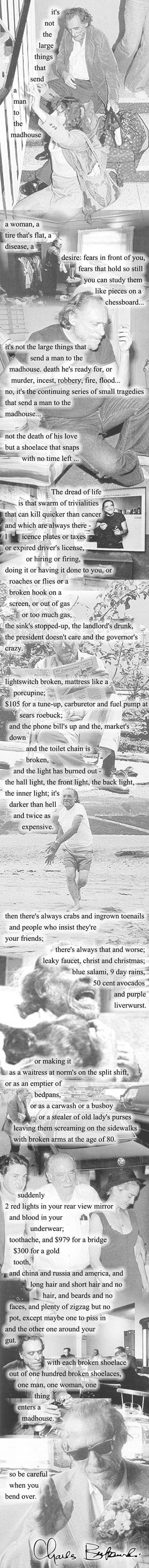 A Tribute To Charles Bukowski And His Way With Words (17 pics)
